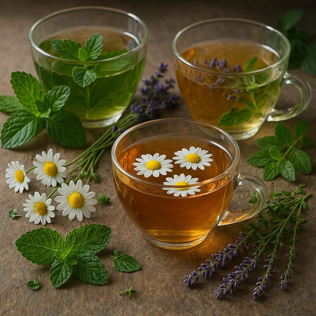 Camomile and Peppermint Tea