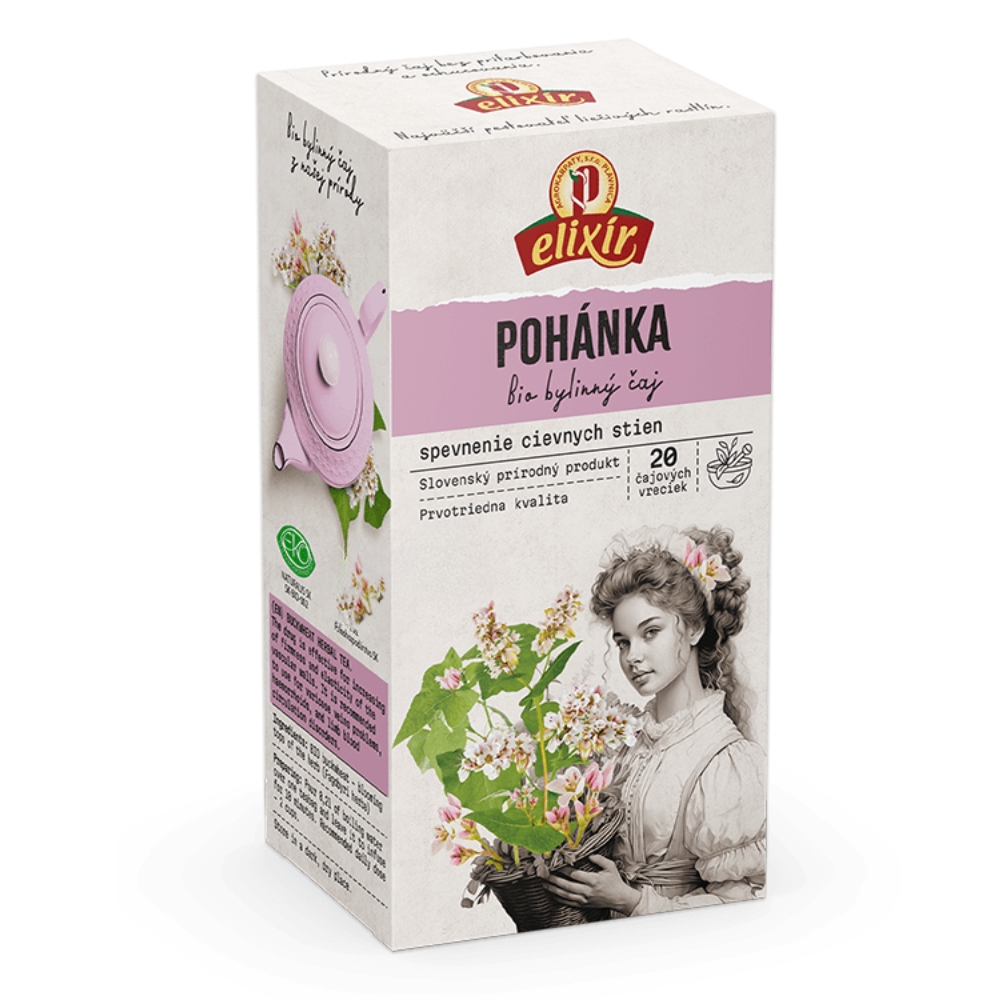 Elixir Buckwheat Herbal Tea – 20 tea bags pack